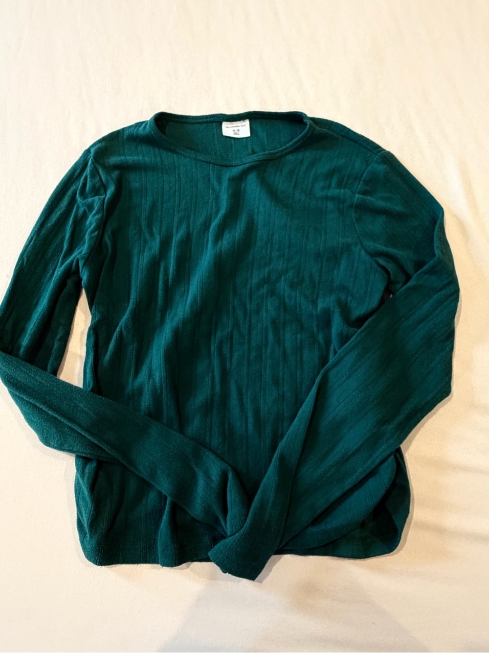 Abercrombie Kids Girls Green Long sleeve Shirt Size 15/16